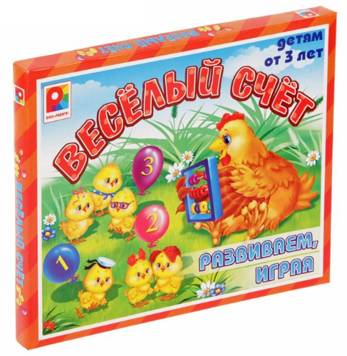 Настольная игра "Веселый счет"