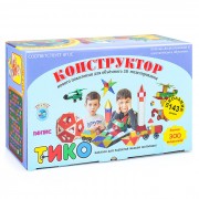 Конструктор для моделирования "ТИКО" (Школьник 143 деталей)