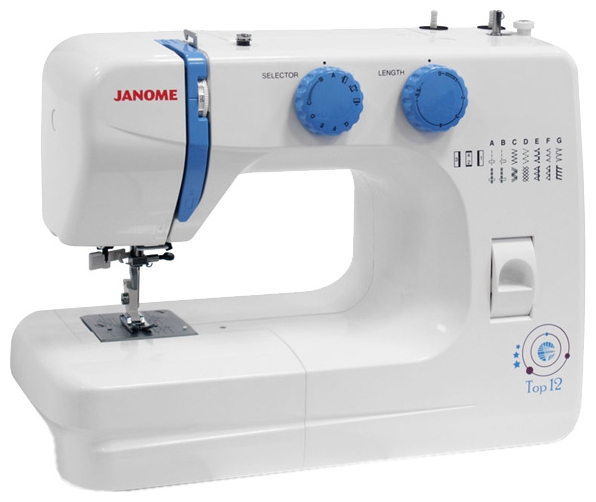 Машина швейная JANOME Top 12