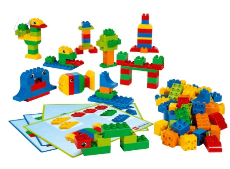 Конструктор Кирпичики DUPLO для творческих занятий. (160 эл-тов)