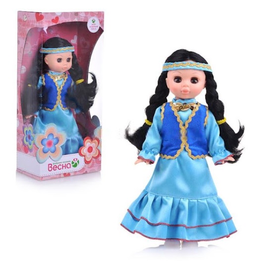 Кукла Эля в башкирском костюме