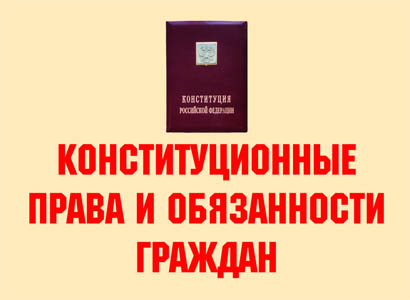 К-т пл.Конституционные права и обязанности граждан  (11 плакатов. Формат А3)