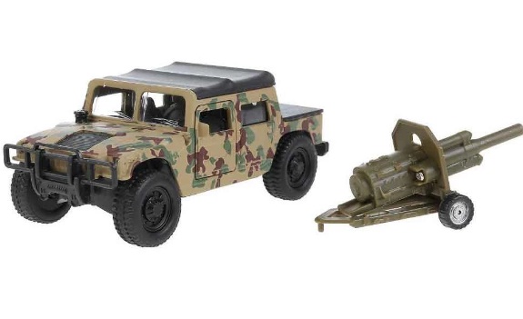 Машина металлическая HUMMER h1 вс ПИКАП