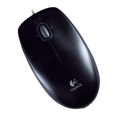 Манипулятор Logitec B110 (оптическая, USB, 800 dpi, черная)