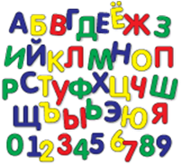 Мозаика мягкая "Алфавит+Цифры" 