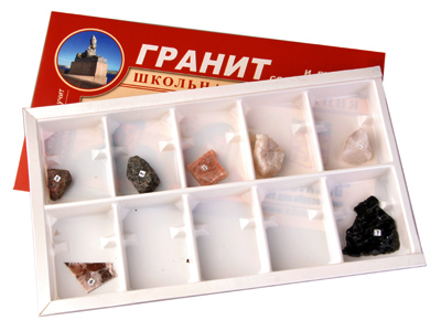 Коллекция:Гранит и его составные части