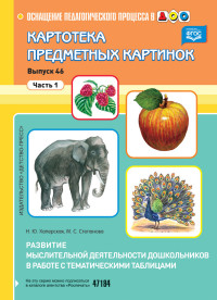 Картотека предметных картинок. В46 часть1 Развитие мыслительной деятельности дошкольников в работе с