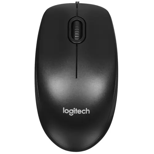 Мышь проводная Logitech B100