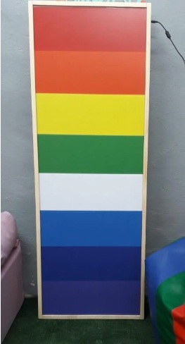 Интерактивная светозвуковая панель 8 ячеек