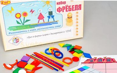 Игровой набор Фребеля "Цвет и форма" 