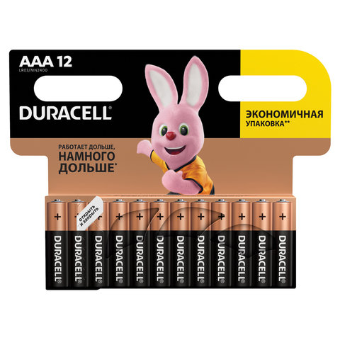Элемент питания LRO3/AAА DURACELL Basic