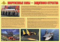Пл.Вооруженные Силы – защитники Отечества (ламинат, Формат А-2)
