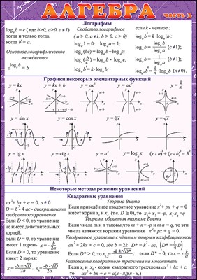 Алгебра часть3(картон (А5)