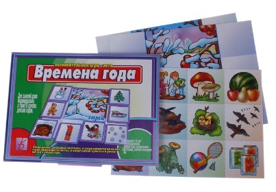 Развивающая игра "Времена года"