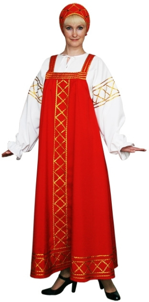Костюм "Ольга" красный