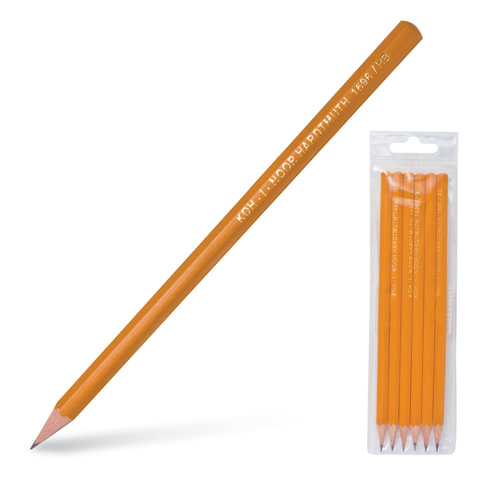 Карандаши"KOH-I-NOOR" (6шт)Чехия