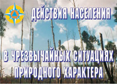 К-т пл.Действия населения в ЧС природного характера (11 плакатов, формат А-3) 