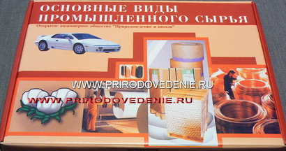 Коллекция:Основные виды промышленного сырья 