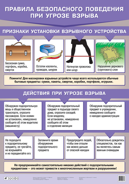Правила безопасного поведения при угрозе взрыва (1) 910