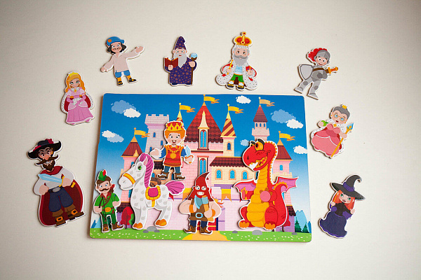 Магнитная игра "Сказка Царство" деревянная игрушка