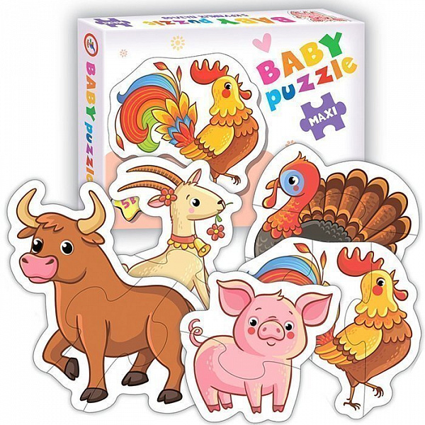 Пазл Baby Puzzle. В деревне