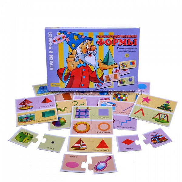 Развивающая игра "Геометрические формы" 