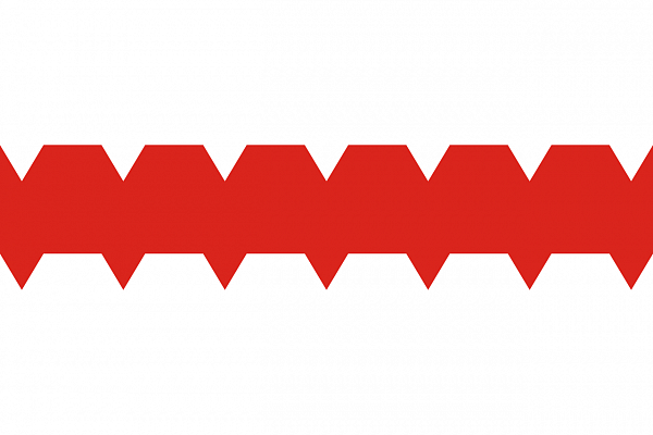 Флаг г.Омска (1,35*0,90 м)