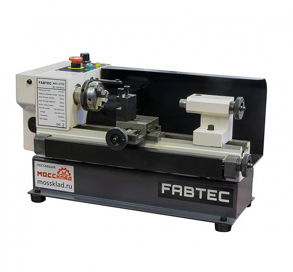 Токарный станок по металлу мини FABTEC ML 110x125 Vs 54447