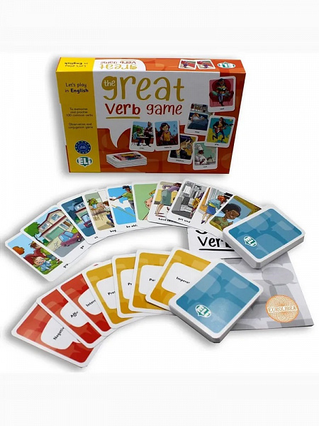 Great Verb Game (A2-B2) / Обучающая игра на английском языке "Глаголы!"