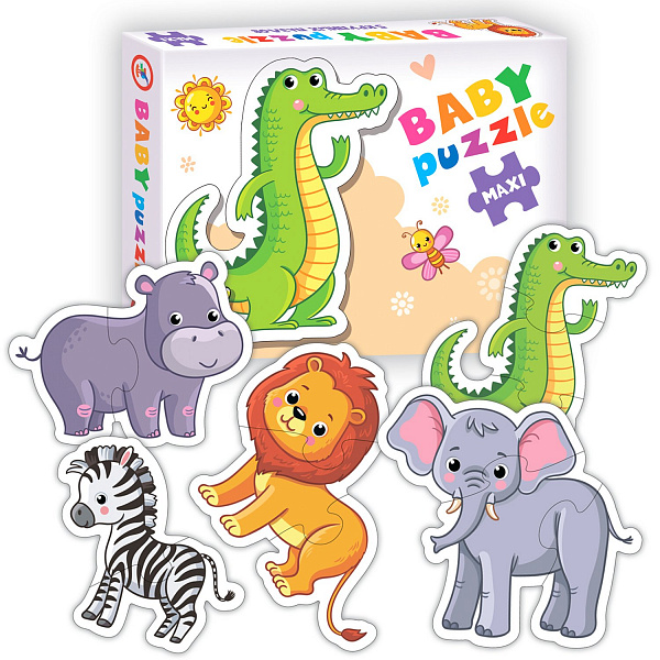 Пазл Baby Puzzle. В Африке