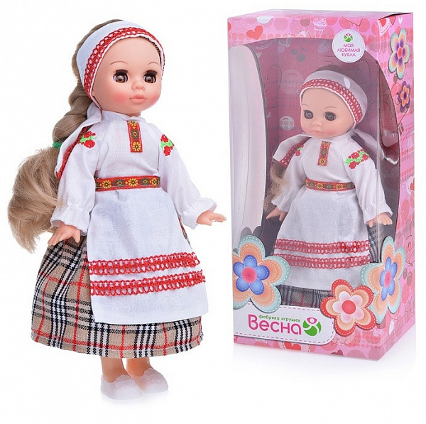 Кукла Эля в Белорусском костюме