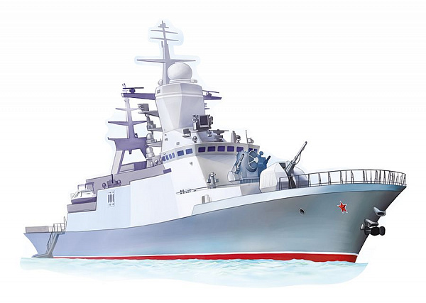 Пл.Корабль( картон,А-3)