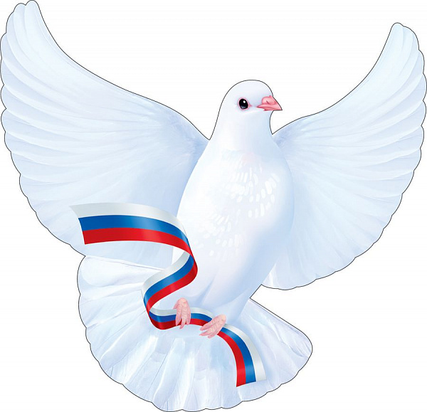Пл.Голубь  (картон 20*20см  цена за 1 шт) 