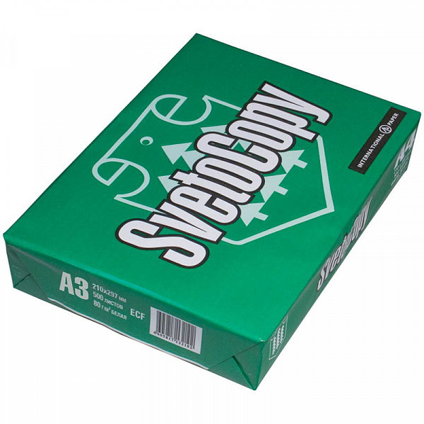 Бумага офисная А-3"Svetocopy" 500л.80г.146%