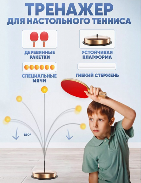 Тренажер настольный теннис