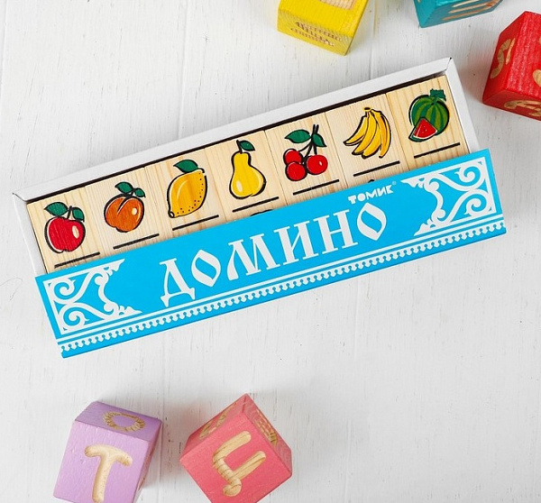 Домино "Фрукты-ягоды"