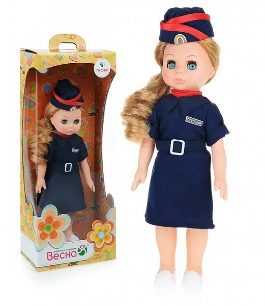 Кукла Полицейский девочка