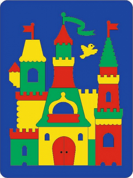 Мозаика мягкая "Замок" 