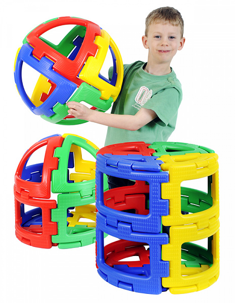 Конструктор Полидрон Сфера Гигант. 4-6 лет
