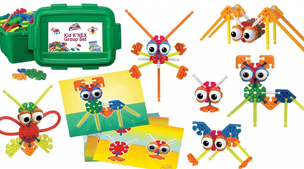 Конструктор Образовательный Kid K'NEX Education "Набор для работы в группе" (131 деталь)