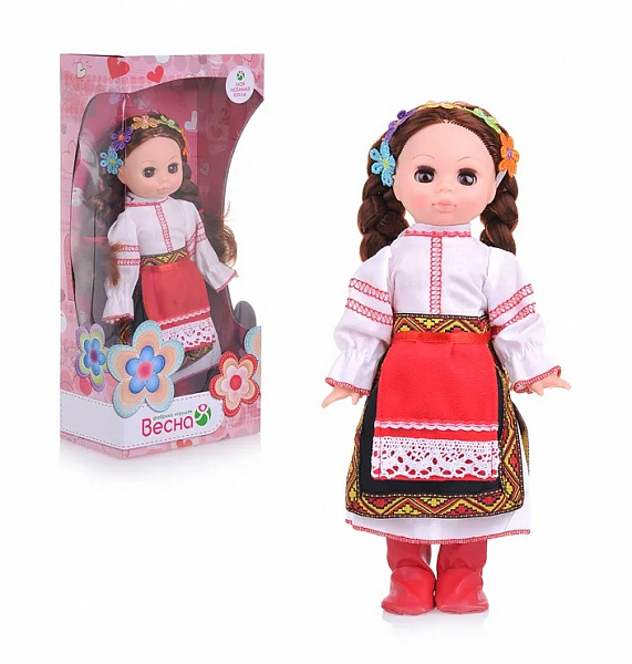 Кукла Эля в украинском костюме