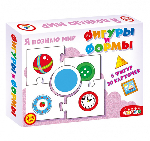 Развивающая игра "Фигуры и формы. Ассоциации"
