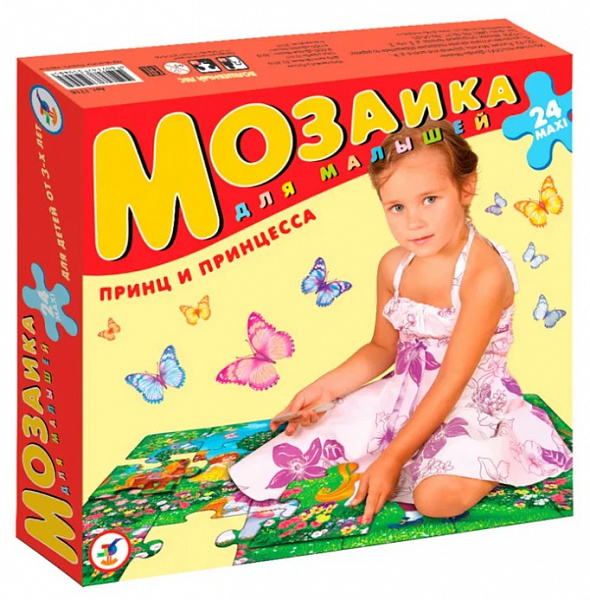 Мозаика "Принц и принцесса" (напольная)