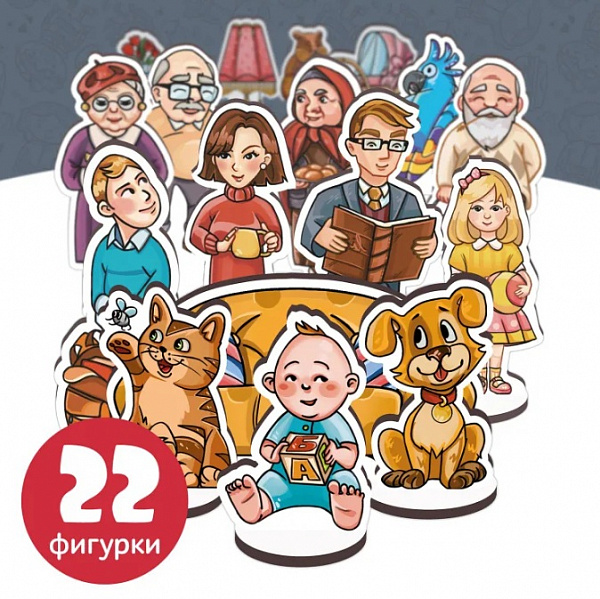 Набор фигур семья для расстановок "Семья"