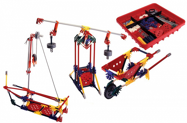 Конструктор Образовательный K'NEX Education "Изучение основ машин: Рычаги и ролики" (178 деталей)