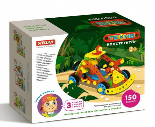 Конструктор "Техно" (150 дет)