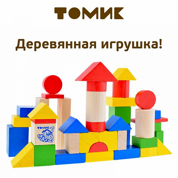 Конструктор "Цветной" (43 дет.)